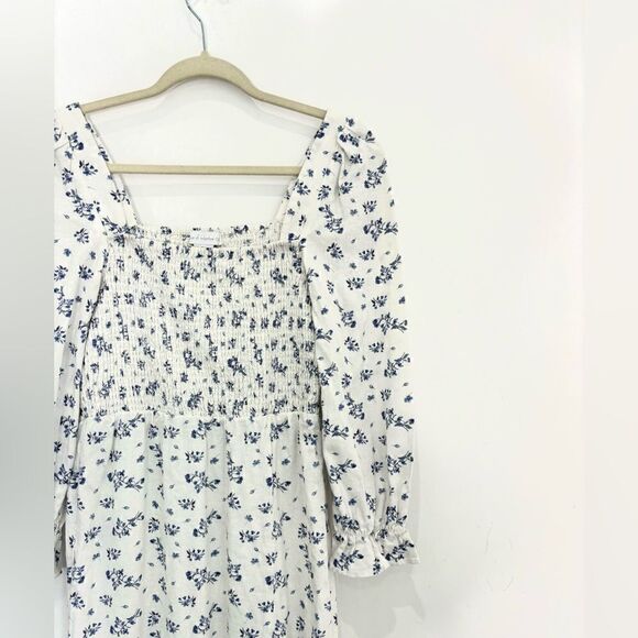 House of Harlow 1960 Floral Midi Linen Dress - Picture 3 of 7